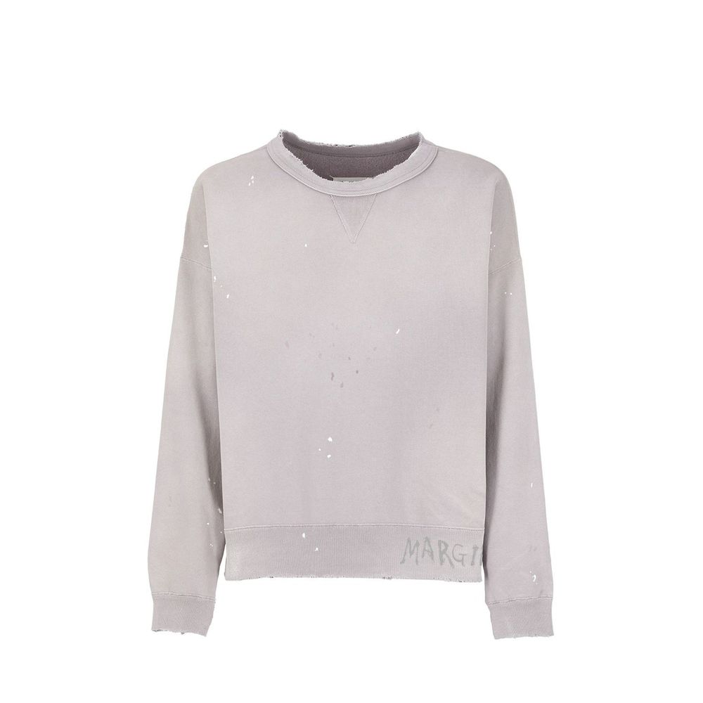 Maison Margiela Paarse Katoenen Sweatshirt