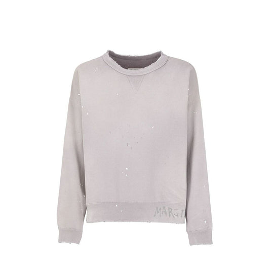 Maison Margiela Purple Cotton Sweatshirt for Men