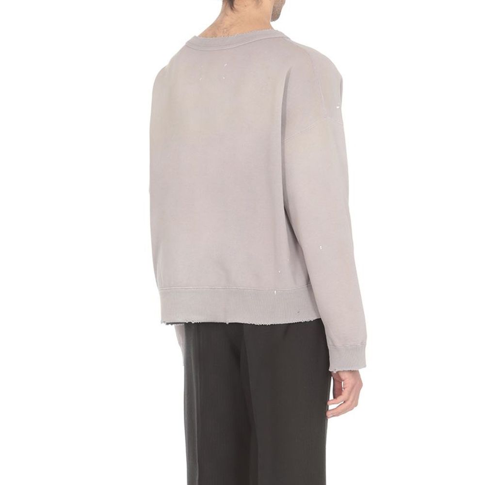 Maison Margiela Paarse Katoenen Sweatshirt