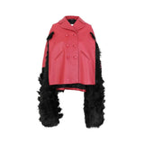 Maison Margiela Multicolor Leather Cloaks - Élégance et Style
