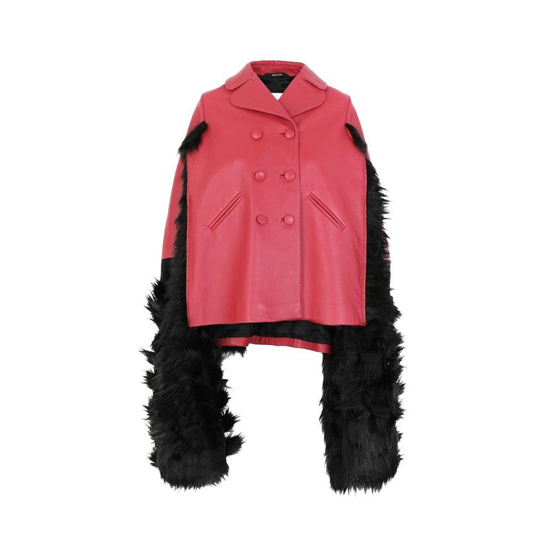 Maison Margiela Multicolor Leather Cloaks for Women