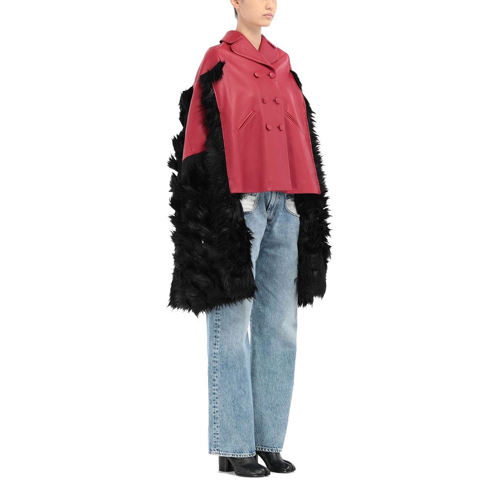 Maison Margiela Multicolor Leather Cloaks - Élégance et Style
