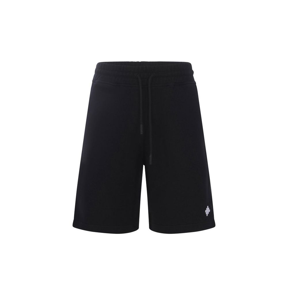 Marcelo Burlon zwarte katoenen shorts