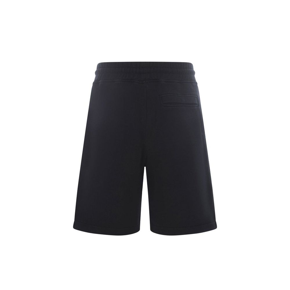 Marcelo Burlon zwarte katoenen shorts