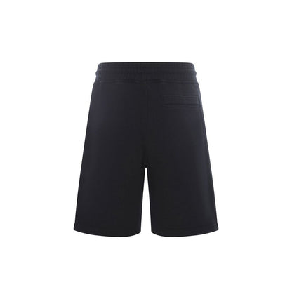 Marcelo Burlon zwarte katoenen shorts