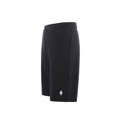 Marcelo Burlon zwarte katoenen shorts