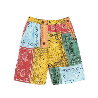 Short bicolore en polyamide Marcelo Burlon