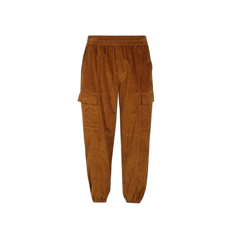 Marcelo Burlon bruine katoenen cargobroek