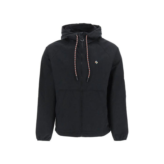 Veste en Shell Noir en Polyamide Marcelo Burlon
