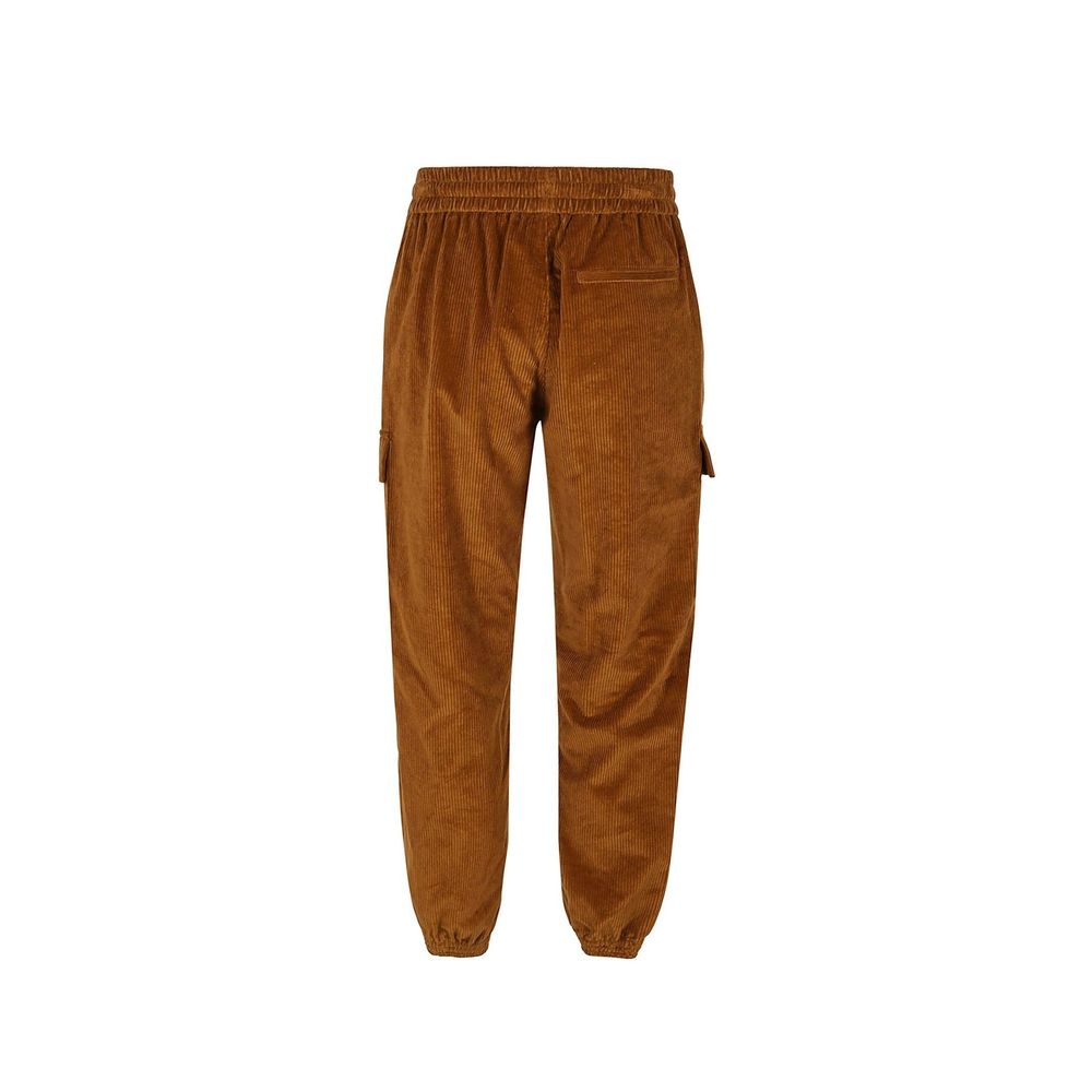 Marcelo Burlon bruine katoenen cargobroek