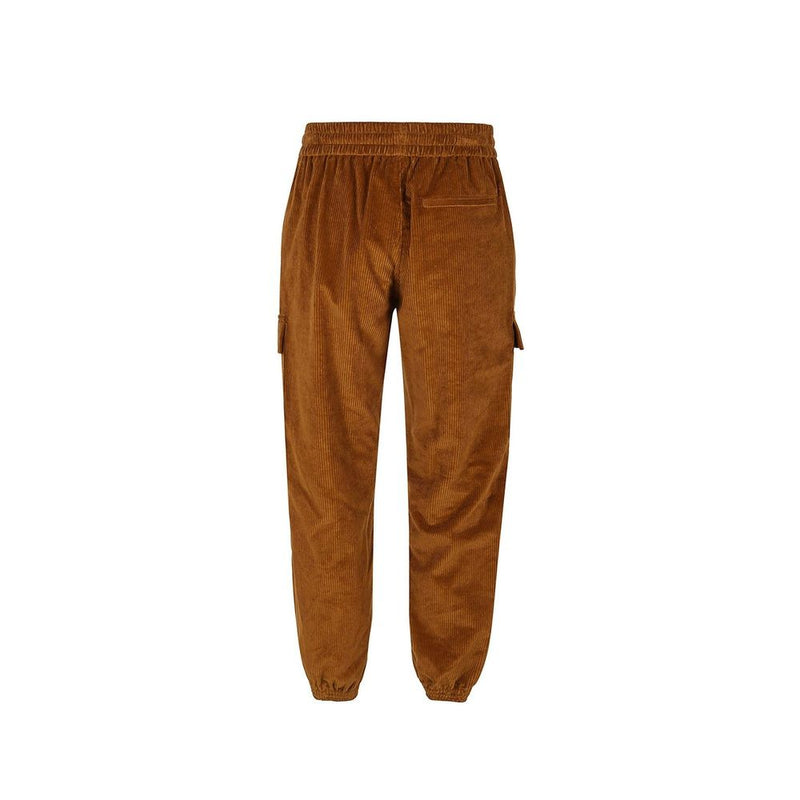 Marcelo Burlon bruine katoenen cargobroek