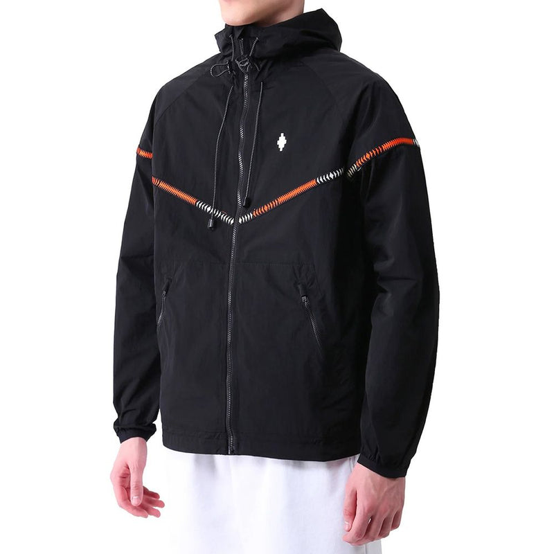 Marcelo Burlon Zwart Polyamide Shelljack