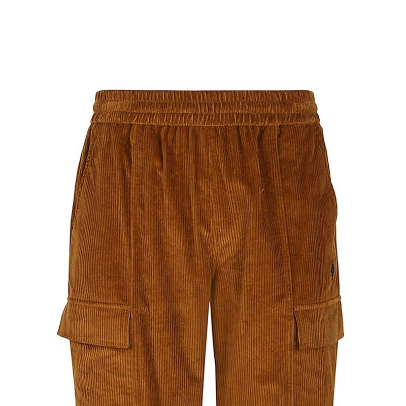 Marcelo Burlon bruine katoenen cargobroek