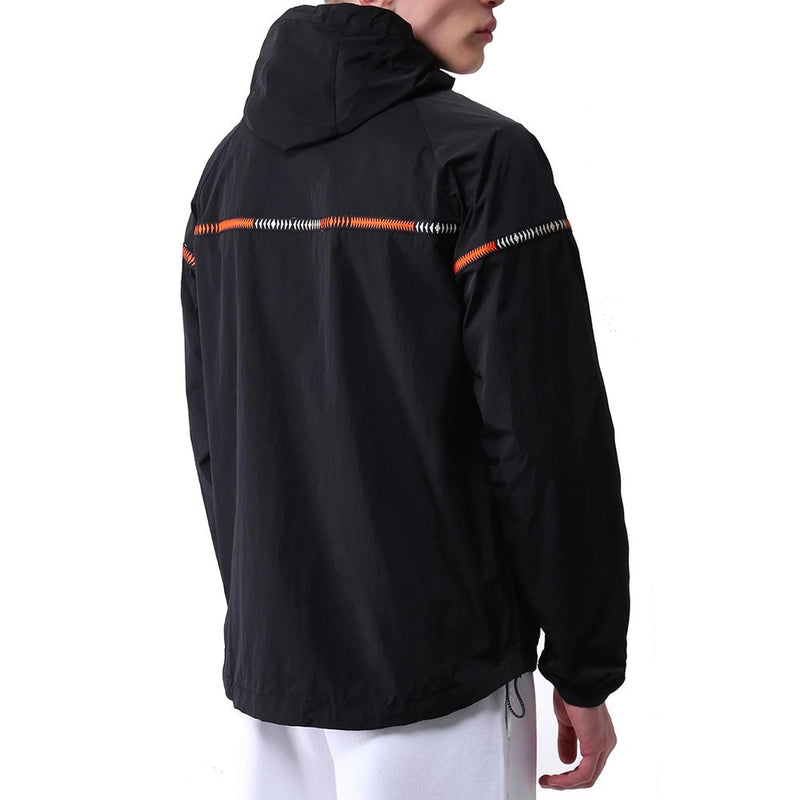 Marcelo Burlon Zwart Polyamide Shelljack