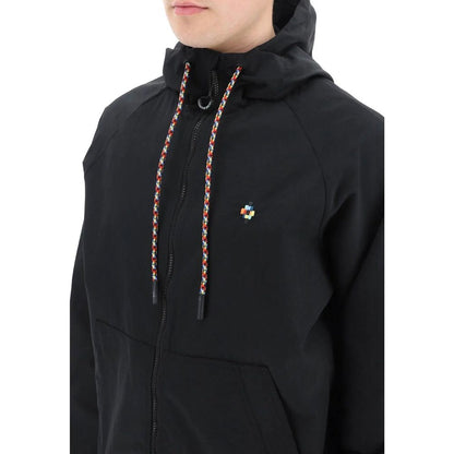 Marcelo Burlon Zwart Polyamide Shelljack