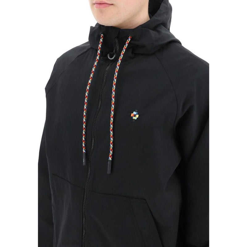 Marcelo Burlon Zwart Polyamide Shelljack