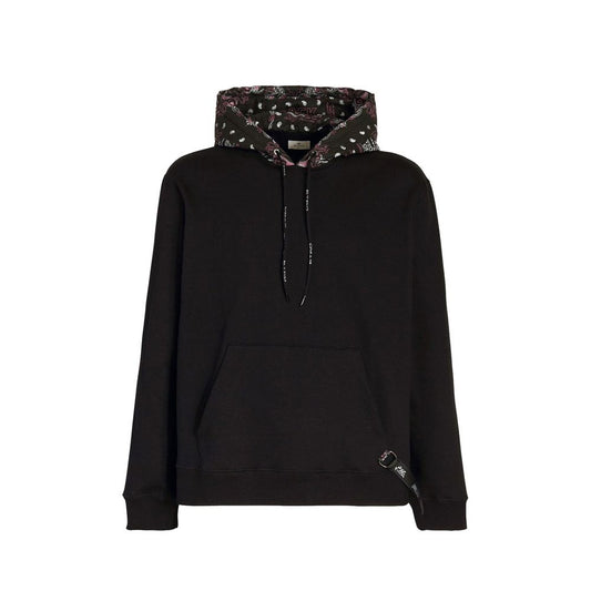 Sweat-shirt en coton noir Etro