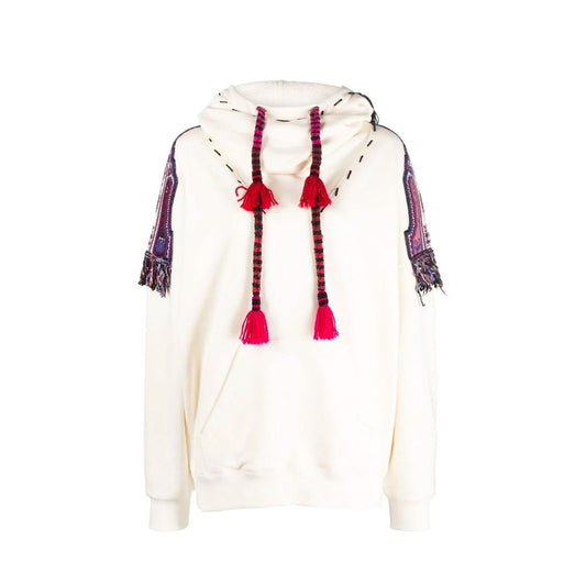 Sweat-shirt blanc en coton Etro