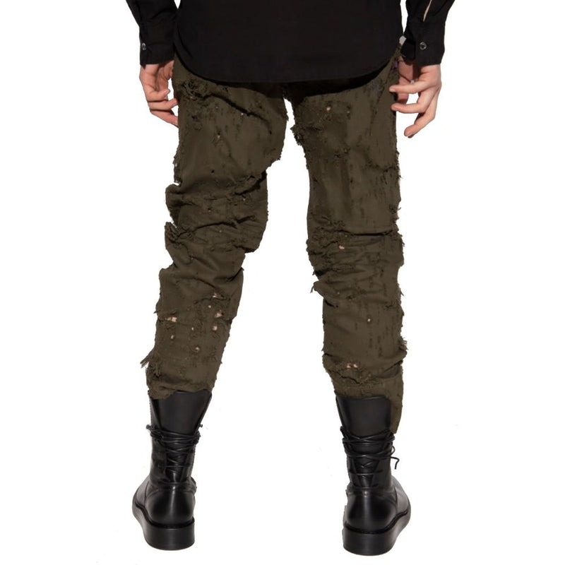 Dsquared² Bicolor katoenen casual broek