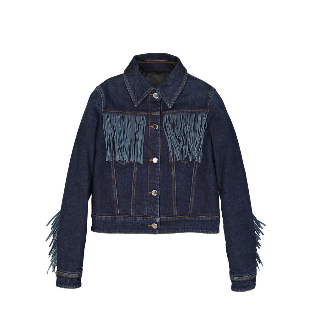 Veste en Denim Bleu Frankie Morello - Élégance et Confort