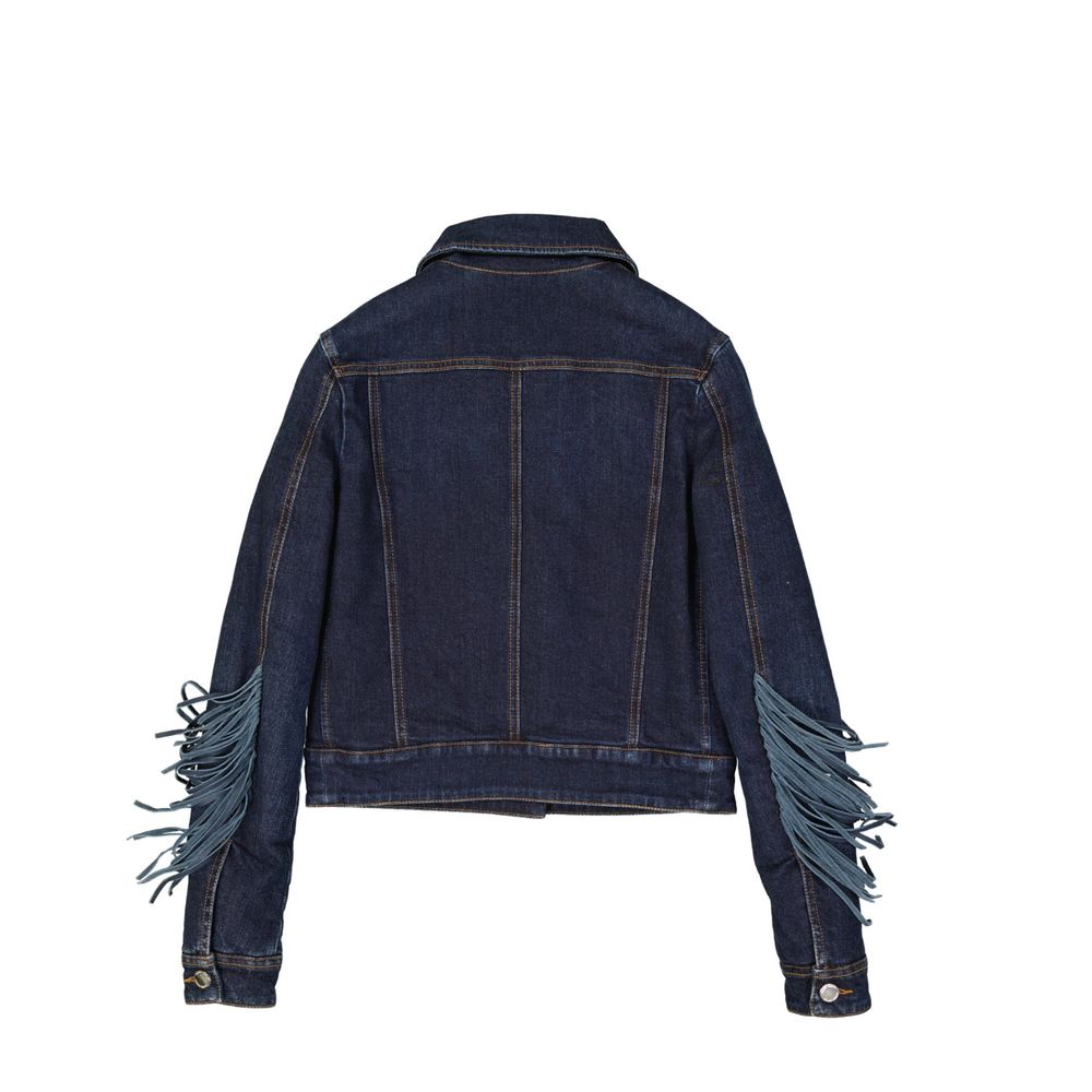 Veste en Denim Bleu Frankie Morello - Élégance et Confort