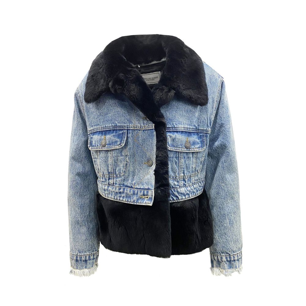 Veste en Denim Bleu FORTE DEI MARMI COUTURE