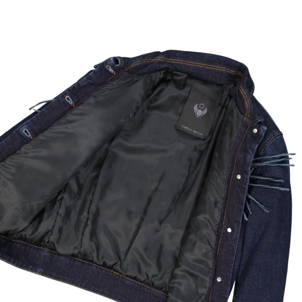 Veste en Denim Bleu Frankie Morello - Élégance et Confort