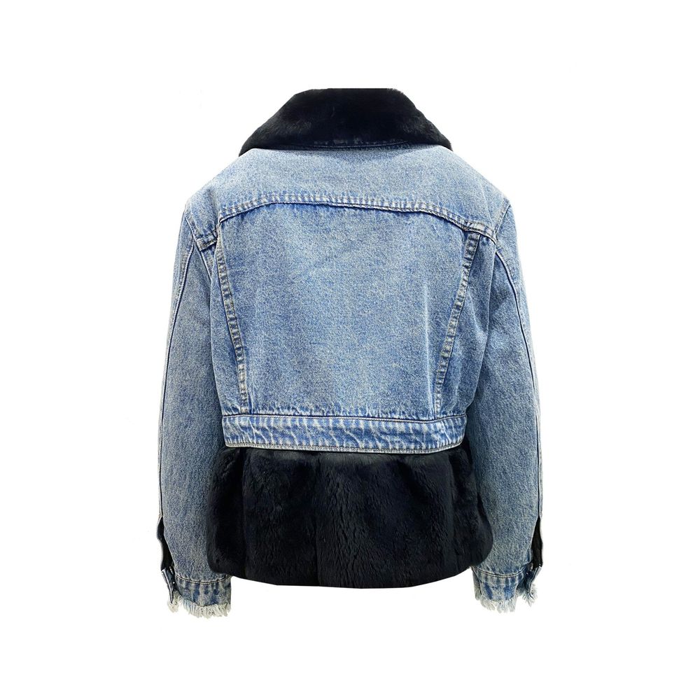 Veste en Denim Bleu FORTE DEI MARMI COUTURE