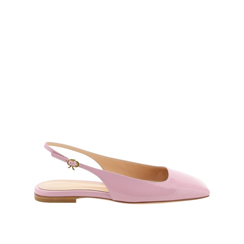 Gianvito Rossi Multicolor Calfskin Strap-On Sandals for Women