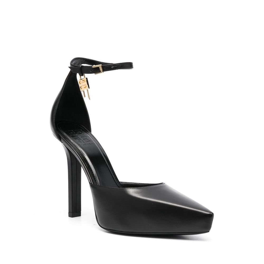 Escarpins Givenchy en cuir de veau noir à talons hauts
