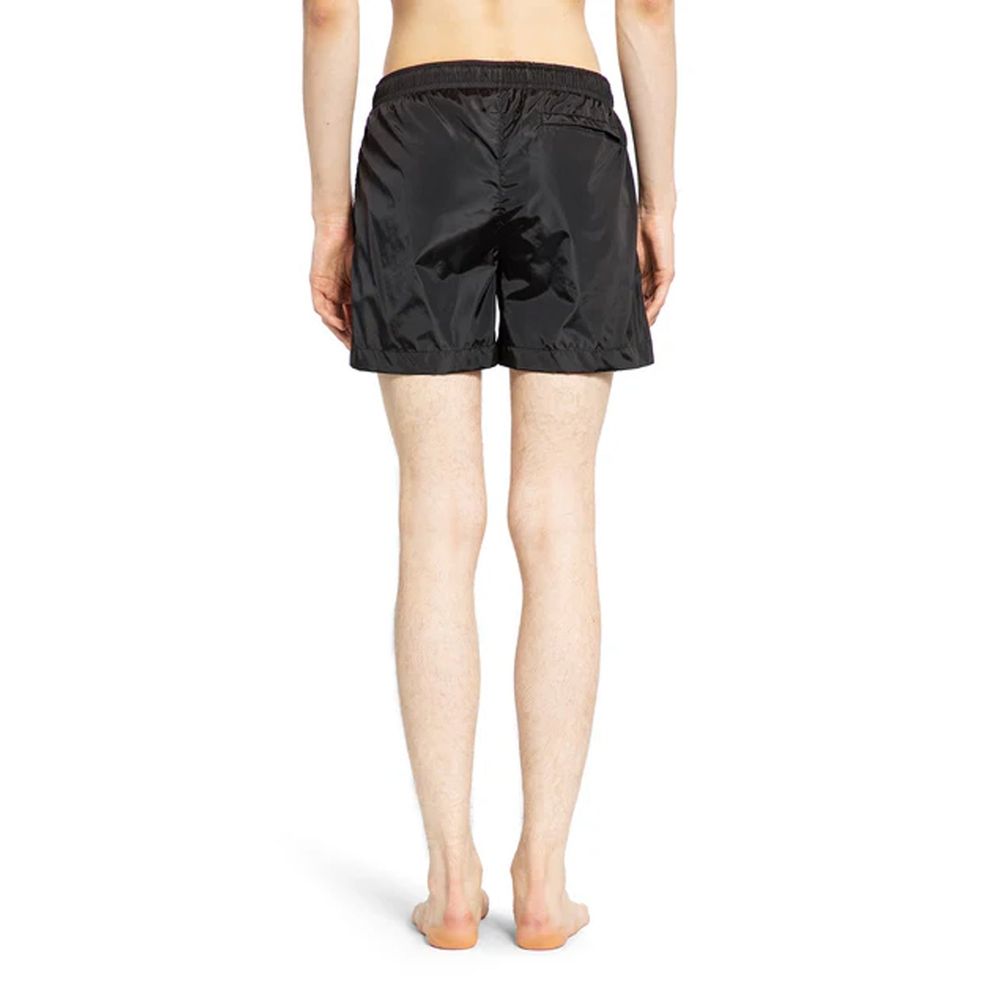 Shorts de Bain Polyamide Noirs Givenchy pour Hommes