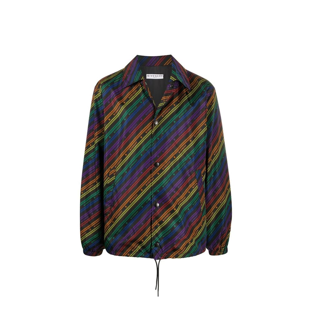 Veste Shell en Polyamide Noire Givenchy pour Homme