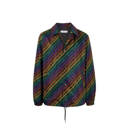 Givenchy Zwarte Polyamide Shell Jas