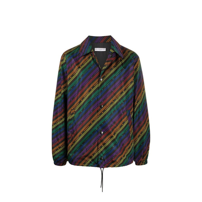 Givenchy Zwarte Polyamide Shell Jas