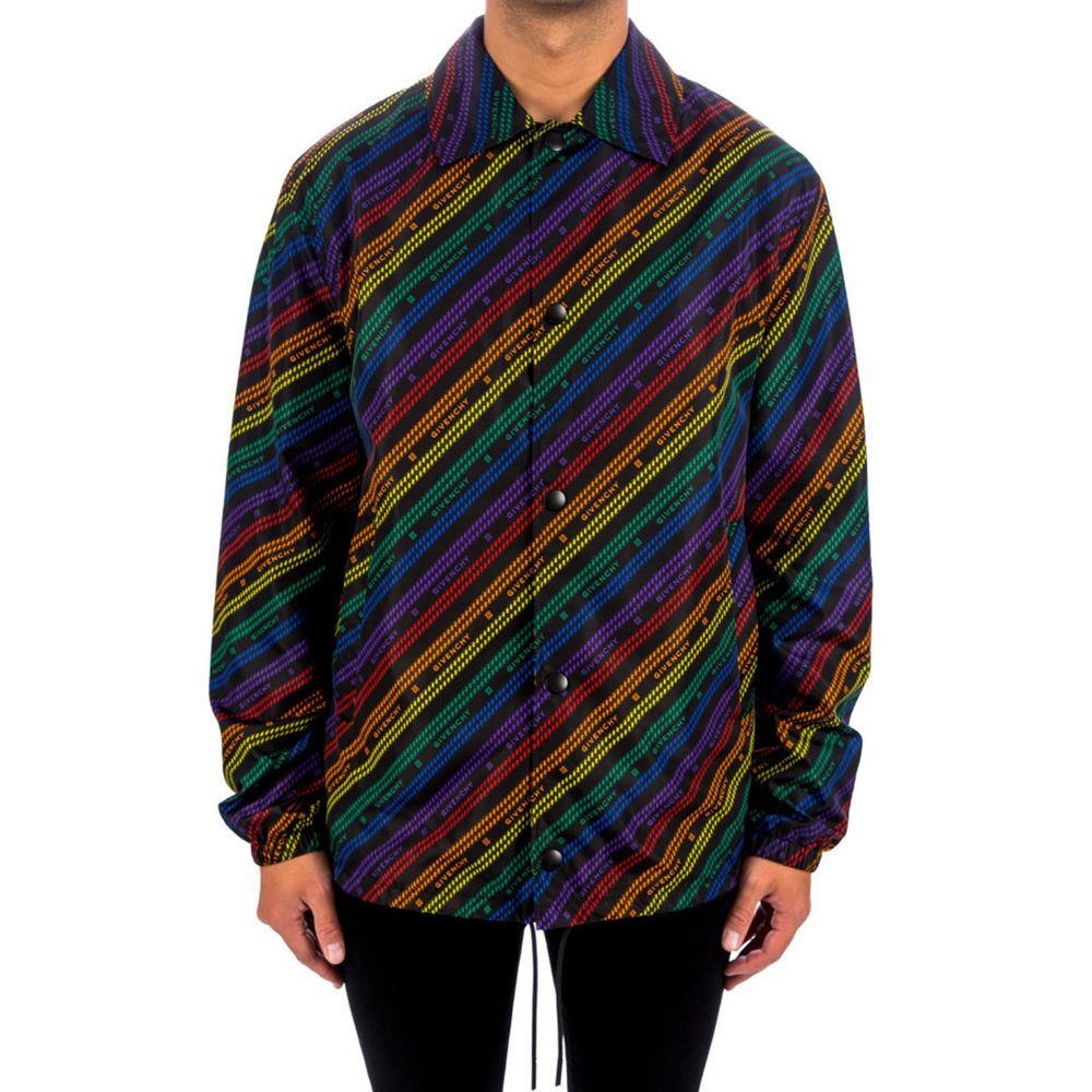 Veste Shell en Polyamide Noire Givenchy pour Homme