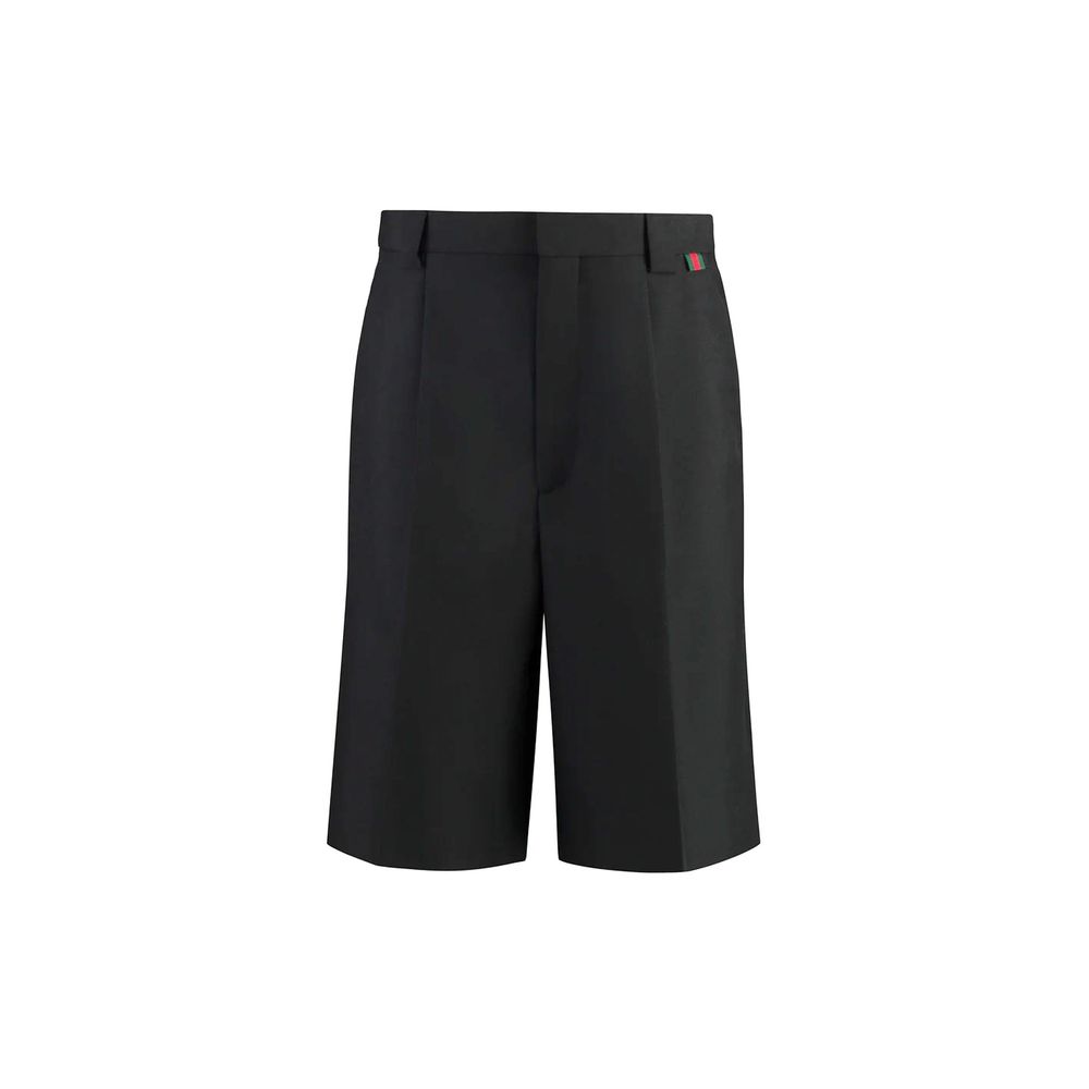 Bermuda Gucci en polyester noir