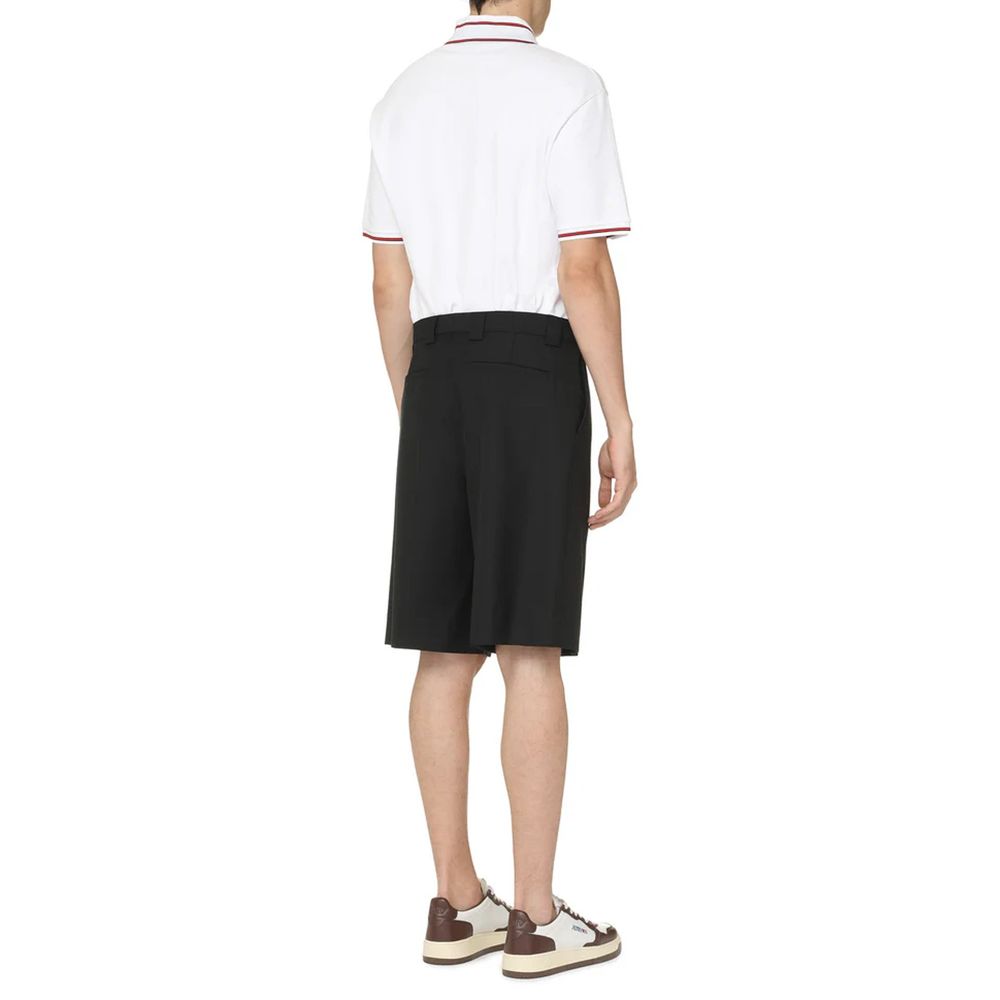 Bermuda Gucci en polyester noir