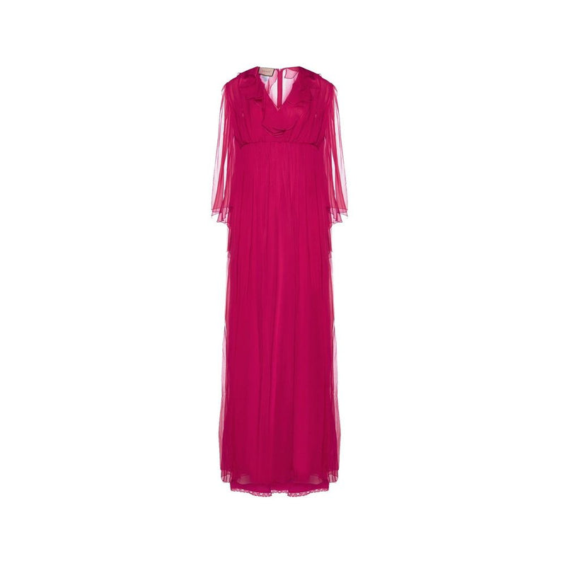 Robe Casual en Soie Multicolore Gucci