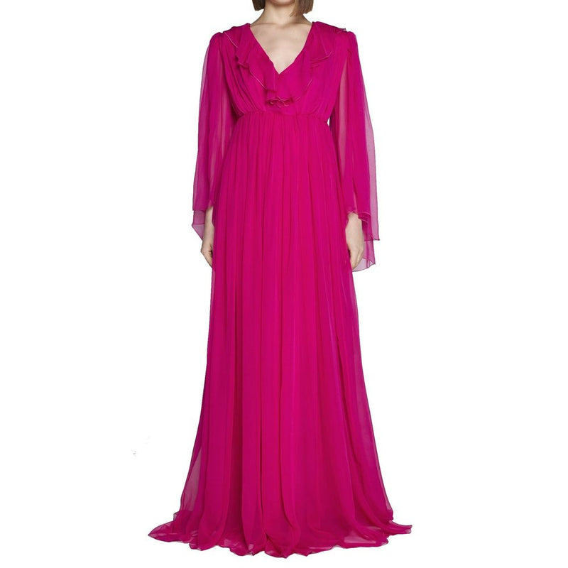 Robe Casual en Soie Multicolore Gucci