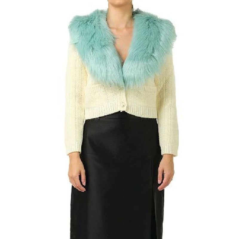 Gucci White Wool Cardigan - Luxurious Comfort and Style