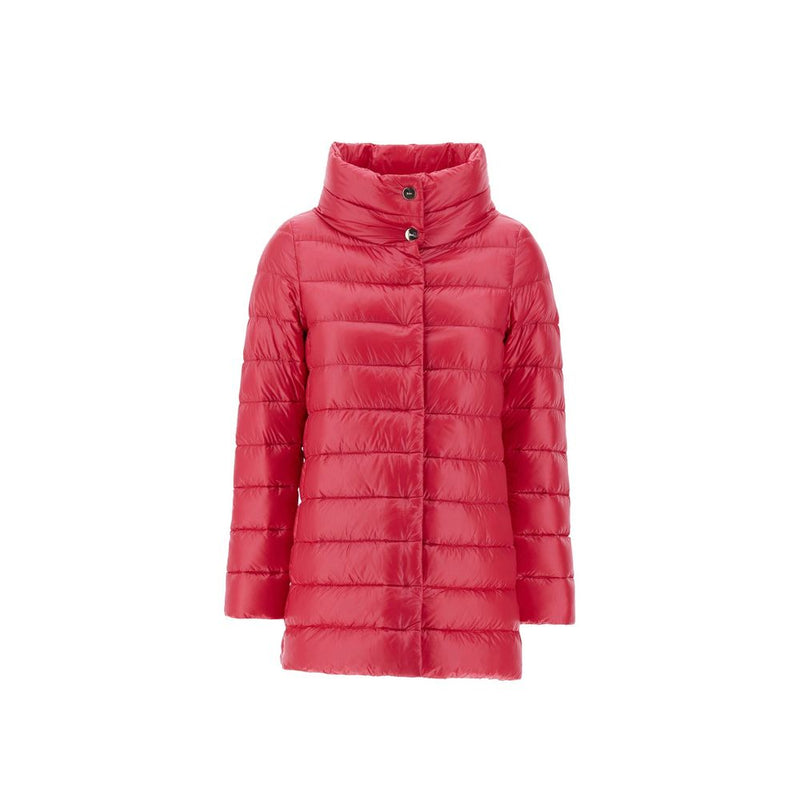 Herno Multicolor Polyamide Coat for Women - Elegant & Functional