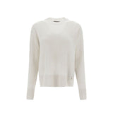 Herno White Cashmere Sweater for Women