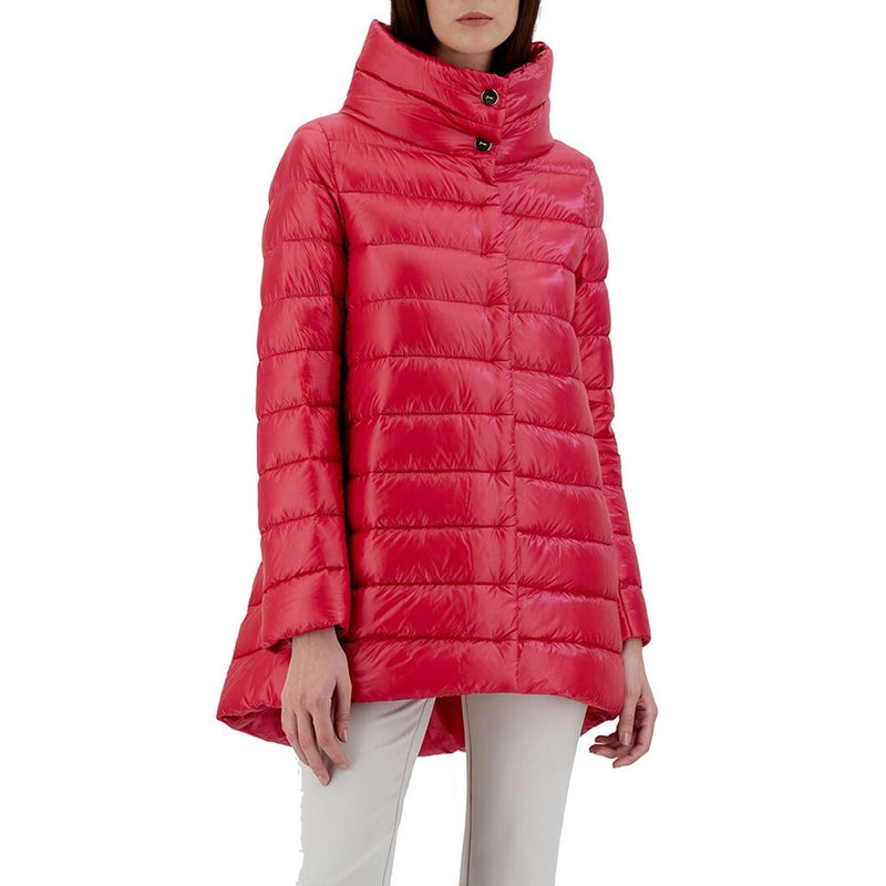 Herno Multicolor Polyamide Coat for Women - Elegant & Functional