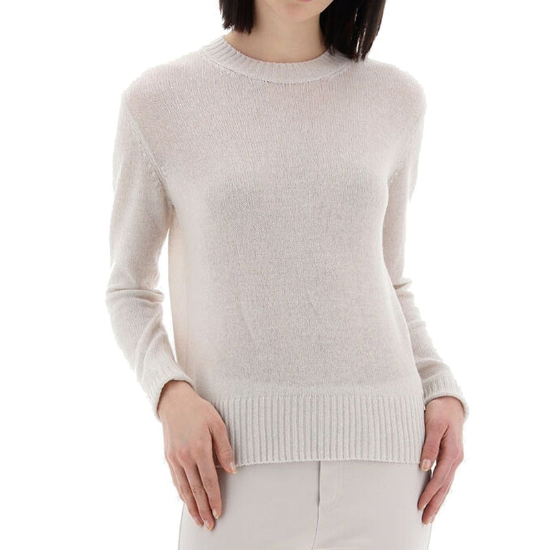 Herno White Cashmere Sweater for Women