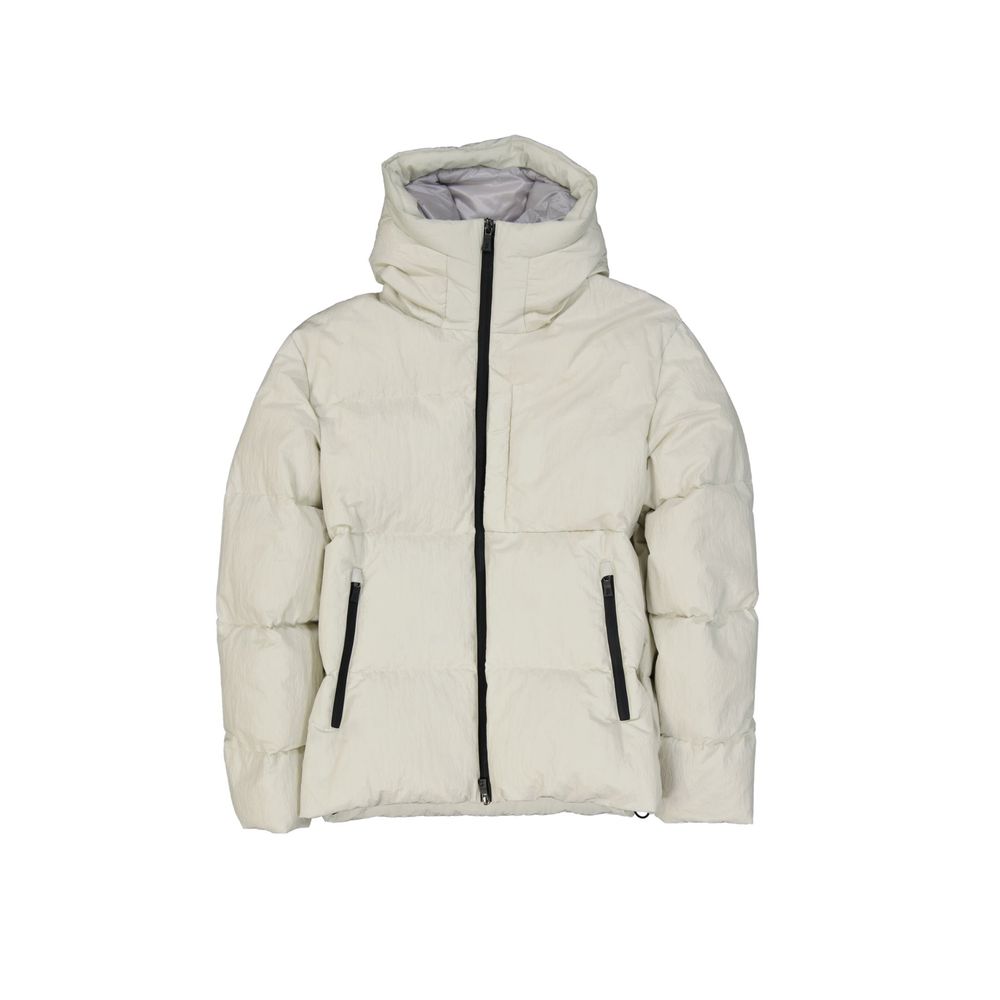 Herno White Polyamide Shell Jacket for Men