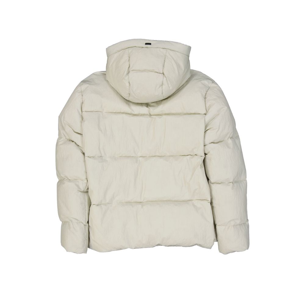 Herno White Polyamide Shell Jacket for Men