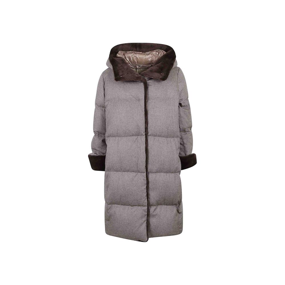 Manteau en cachemire beige Herno
