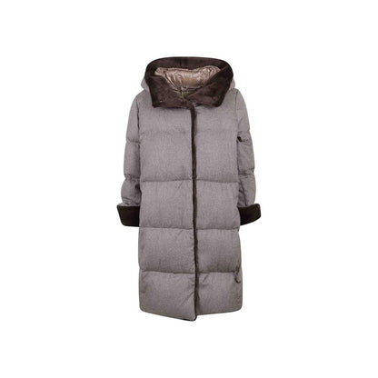 Manteau en cachemire beige Herno