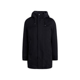 Herno Black Cashmere Coat for Men