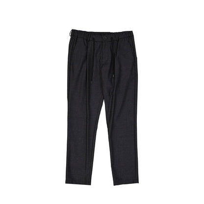 Herno Grijze Wollen Casual Broek